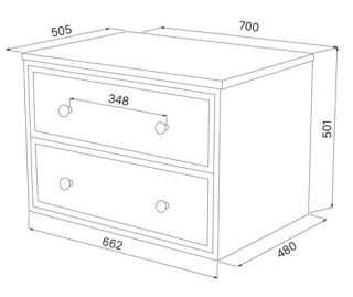 Тумба подвесная IDDIS Torr TOR70DVi95K со столешницей 70см дуб верона/тёмно-серый